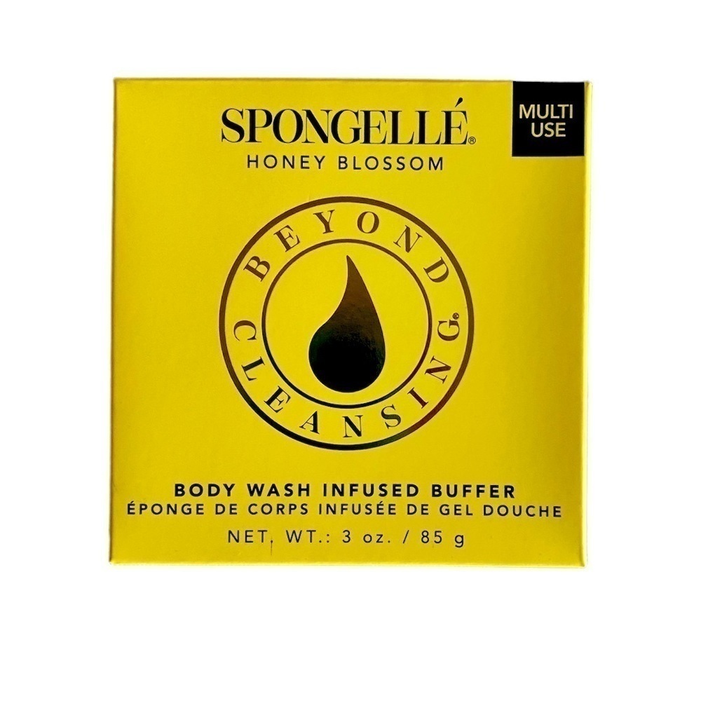 Spongelle Honey Blossom Body Wash Infused Buffer NIB